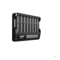 XTAR ŁADOWARKA DO AKUMULATORÓW LI-ION 3,6V / 3,7V / 1,5V ORAZ 1,2V NI-MH - 8 KANAŁÓW MX8