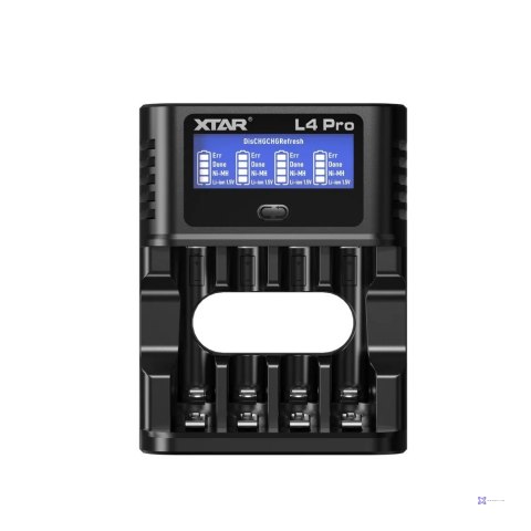 XTAR ŁADOWARKA DO AKUMULATORÓW R03 / AAA ORAZ R6 / AA LI-ION 1,5V / NIMH Z WYŚWIETLACZEM - 4 KANAŁY L4PRO