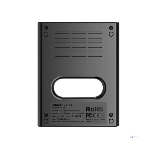 XTAR ŁADOWARKA DO AKUMULATORÓW R03 / AAA ORAZ R6 / AA LI-ION 1,5V / NIMH Z WYŚWIETLACZEM - 4 KANAŁY L4PRO