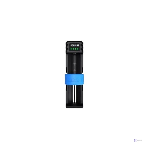 XTAR ŁADOWARKA DO AKUMULATORÓW SZYBKA 3.7V/1.2V USB-C POWER BANK - 1 KANAŁ SC1+