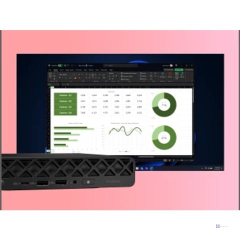 HP ProDesk 4 Mini G1i Ultra 7 265T 16GB DDR5 5600 SSD1TB Intel Graphics W11Pro 3Y OnSite