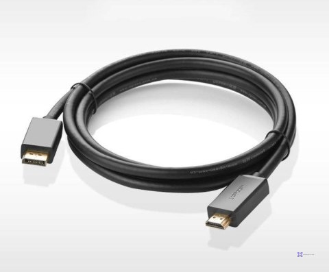 Kabel DisplayPort - HDMI Ugreen DP101 4K 3m - czarny