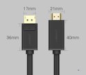 Kabel DisplayPort - HDMI Ugreen DP101 4K 3m - czarny