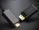 Kabel DisplayPort - HDMI Ugreen DP101 4K 3m - czarny
