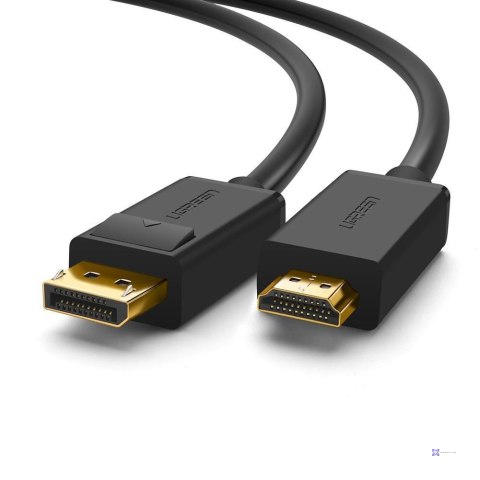 Kabel DisplayPort - HDMI Ugreen DP101 4K 3m - czarny