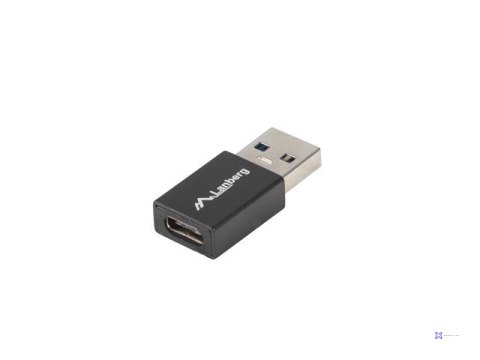 LANBERG ADAPTER USB-C(F) 3.1->USB-A(M) OTG CZARNY