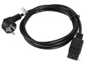 LANBERG KABEL ZASILAJĄCY DO SERWERA CEE 7/7 -> C19 ,16A, 1.8M