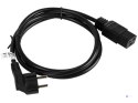 LANBERG KABEL ZASILAJĄCY DO SERWERA CEE 7/7 -> C19 ,16A, 1.8M
