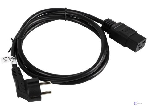 LANBERG KABEL ZASILAJĄCY DO SERWERA CEE 7/7 -> C19 ,16A, 1.8M