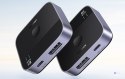 Switch Ugreen DisplayPort/USB-C do USB-C - szary