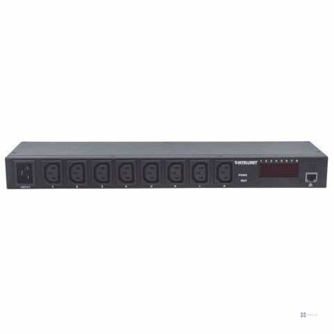 INTELLINET LISTWA ZARZĄDZALNA PO IP 19" 1U, 8X C13