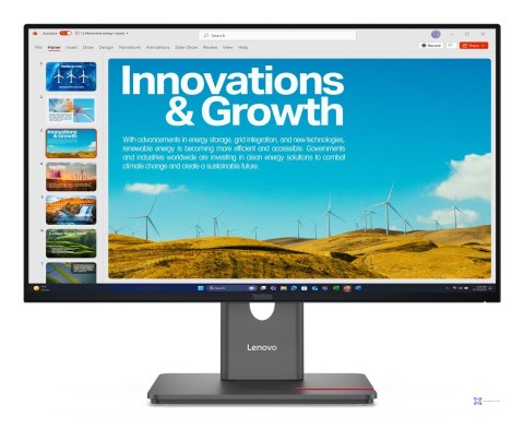 Lenovo ThinkVision P24QD-40 23.8"QHD 120Hz 300nits AG USB HDMI DP Eclipse Black