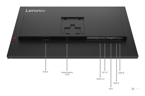 Lenovo ThinkVision T27-40 27"FHD 120Hz 300nits AG USB HDMI DP Eclipse Black