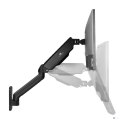 MACLEAN UCHWYT ŚCIENNY MONITORA PODWÓJNE RAMIĘ 17-32" 9KG MAX MC-332
