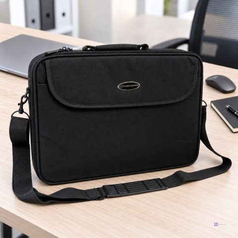 Torba na laptopa Esperanza Classic + ET103 (17 "; kolor czarny)