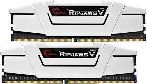 G.SKILL RIPJAWSV DDR4 2X8GB 3600MHZ CL16 XMP2 WHITE F4-3600C16D-16GVWC