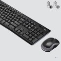 Klawiatura membranowa Logitech MK270 920-004508 (USB (Radio 2.4 GHz); kolor czarny) (OUTLET)