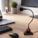 Mikrofon Esperanza Chat Desktop EH130 (kolor czerwony)