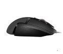 Mysz Logitech G502 Hero 910-005470 (optyczna; 16000 DPI; kolor czarny) (OUTLET)