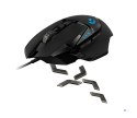 Mysz Logitech G502 Hero 910-005470 (optyczna; 16000 DPI; kolor czarny) (OUTLET)