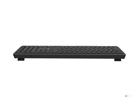 NATEC KLAWIATURA TANG US BEZPRZEWODOWA BT + 2.4GHZ CICHA SLIM CZARNA