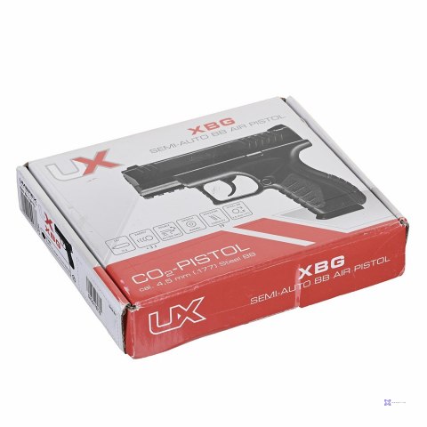 Wiatrówka pistolet UMAREX XBG kal.4,46mm BB Ekp