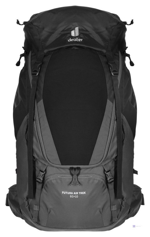 Plecak turystyczny Deuter Futura Air Trek 60 + 10 black-graphite