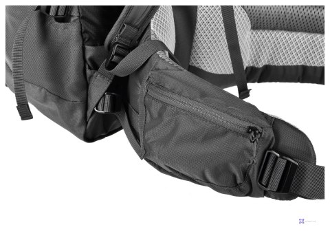 Plecak turystyczny Deuter Futura Air Trek 60 + 10 black-graphite