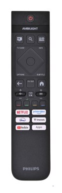 Telewizor Philips 40PQS6901/12 QLED 40" 4K Ultra HD Titan OS Dolby Digital Ambilight DVB-T2 Czarny