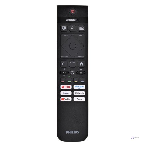 Telewizor Philips 43PUS8001/­12 LED 43" 4K Ultra HD Titan OS Dolby Atmos Ambilight DVB-T2 Czarny