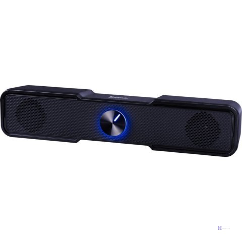 DEFENDER SOUNDBAR Z12 6W LED CZARNY 65312