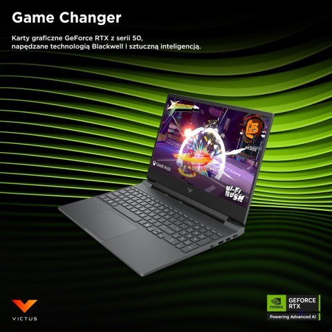 HP Victus 15-fa2246nw i5-13420H 15.6"FHD IPS 144Hz 300nits AG 16GB DDR4 SSD512 GeForce RTX 3050 6GB WiFi6+BT Cam720p 52,5Wh Win1