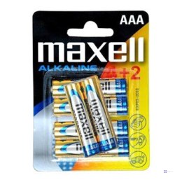 Maxell Baterie alkaliczne ALKALINE LR03 LR3 AAA BLISTER 1,5V x 4 szt.+ 2 szt.