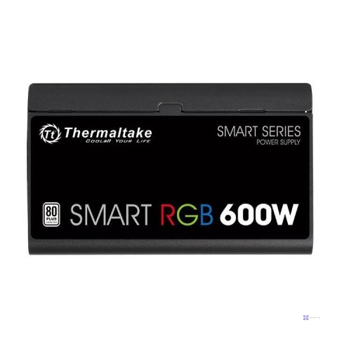 Zasilacz Thermaltake Smart 600W RGB PS-SPR-0600NHSAWE-1 (600 W; Aktywne; 120 mm)