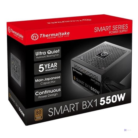 Zasilacz Thermaltake Smart BX1 PS-SPD-0550NNSABE-1 (550 W; Aktywne; 120 mm)