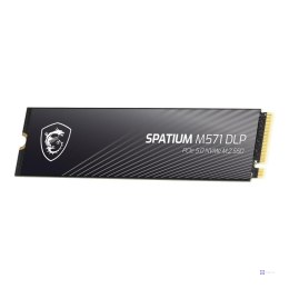 Dysk SSD MSI SPATIUM M571 DLP 2TB PCIe 5.0 NVMe 2.0 M.2 2280 (14500/11000 MB/s) 3D NAND