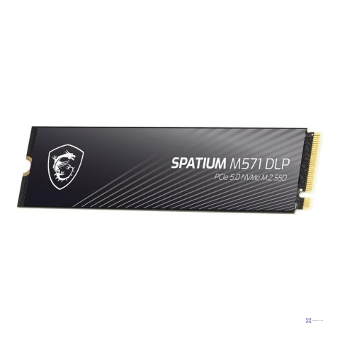 Dysk SSD MSI SPATIUM M571 DLP 2TB PCIe 5.0 NVMe 2.0 M.2 2280 (14500/11000 MB/s) 3D NAND