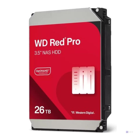 Dysk WD Red™ Pro WD260KFGX 26TB 3,5" 7200 512MB SATA III