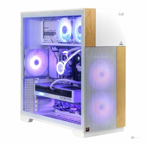 Komputer ADAX DRACO OBSIDIAN WXIHR9700X White R7-9700X/X870/DDR5-32GB/1TB/RTX5070-12GB/Wi-Fi/BT/W11Home