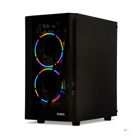 Komputer ADAX DRACO WXIHC12400F i5-12400F/H610/8GB/512GB/RTX5050-8GB/Wi-Fi/W11Home