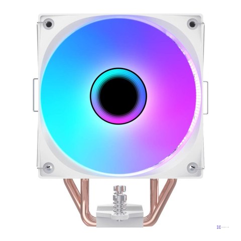 RAMPAGE CHŁODZENIE PROCESORA OCTAGON B70 120MM ARGB WYŚWIETLACZ TEMPERATURY WHITE