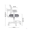 Fotel obrotowy Junior 3.6 Grey