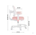 Fotel obrotowy Junior 3.6 Pink