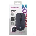 DEFENDER MYSZ BEZPRZEWODOWA GASSA MM-105 RF SILENT CLICK CZARNA 52105