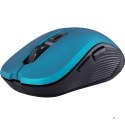 DEFENDER MYSZ BEZPRZEWODOWA GASSA MM-105 RF SILENT CLICK NIEBIESKA 52102