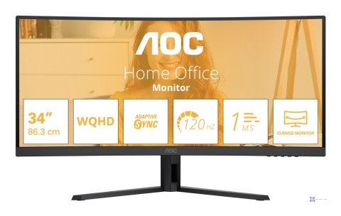 MONITOR AOC LED 34" CU34B3E 120Hz