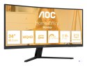 MONITOR AOC LED 34" CU34B3E 120Hz