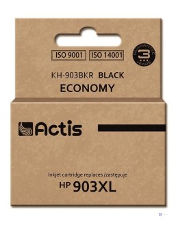 Actis KH-903BKR Tusz (zamiennik HP 903XL T6M15AE; Standard; 30ml; czarny) - Nowy Chip