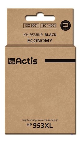 Actis KH-953BKR Tusz (zamiennik HP 953XL L0S70AE; Standard; 50ml; 2000 stron, czarny) - Nowy Chip