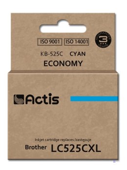 Actis KB-525C Tusz (zamiennik Brother LC525C; Standard; 15 ml; niebieski)